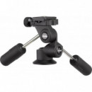 ROLLEI Rotula Rock Solid 3-WAY M Negr Aluminio 3D 2 Mangos