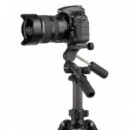 ROLLEI Rotula Rock Solid 3-WAY M Negr Aluminio 3D 2 Mangos