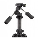 ROLLEI Rotula Rock Solid 3-WAY M Negr Aluminio 3D 2 Mangos