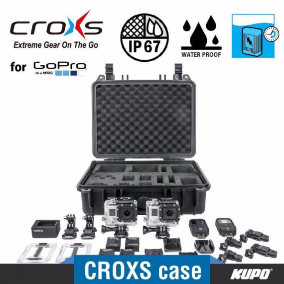 KUPO Maleta CX3009GP2 Croxs para Gopro
