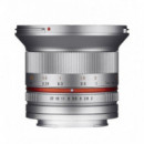Samyang 12MM F/2.0 Nsc Mft Plateado  LK SAMYANG
