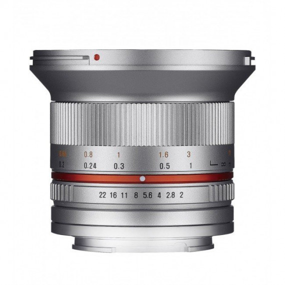 Samyang 12MM F/2.0 Nsc Mft Plateado  LK SAMYANG