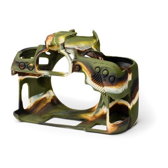 EASYCOVER Funda Protectora para la Canon Eos 77D  Camuflaje (incluye Protector de Pantalla Lcd)