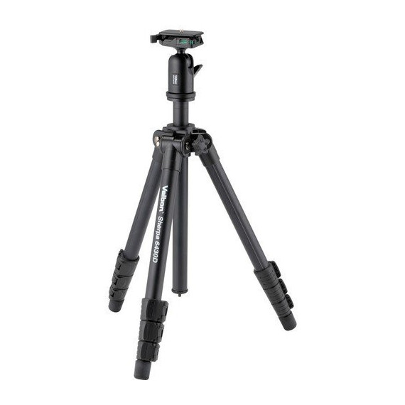 VELBON SHERPA TRIPODE 6430D CON ROTULA DE BOLA QHD-63D
