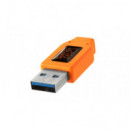 Tether Tools Cable USB 3.0 Active Extension 4,9M Naranja (CU3017)  TETHERTOOLS