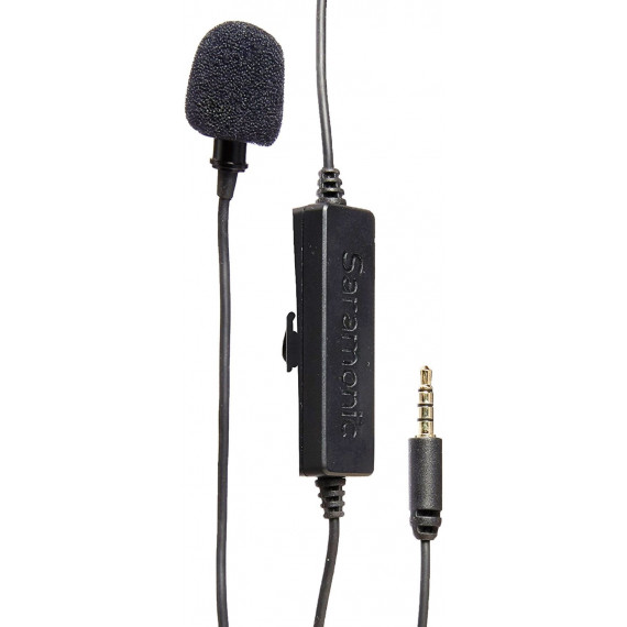 SARAMONIC Lavmicro - Micrófono de Solapa para Cámaras Dslr, Smartphone y Grabadoras