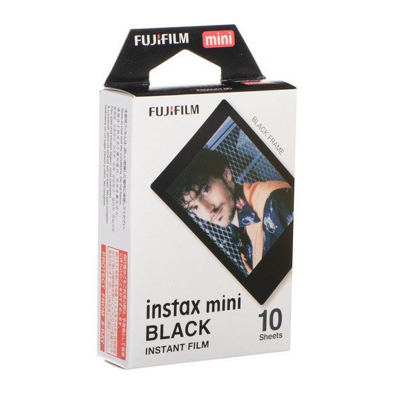 FUJIFILM Instax Mini Pelicula Instanea BLACK-10  Fotos