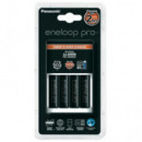 PANASONIC Cargador Pro + 4PILAS Aa 2500 Mah Eneloop
