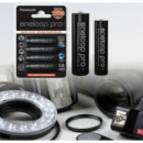 PANASONIC Cargador Pro + 4PILAS Aa 2500 Mah Eneloop