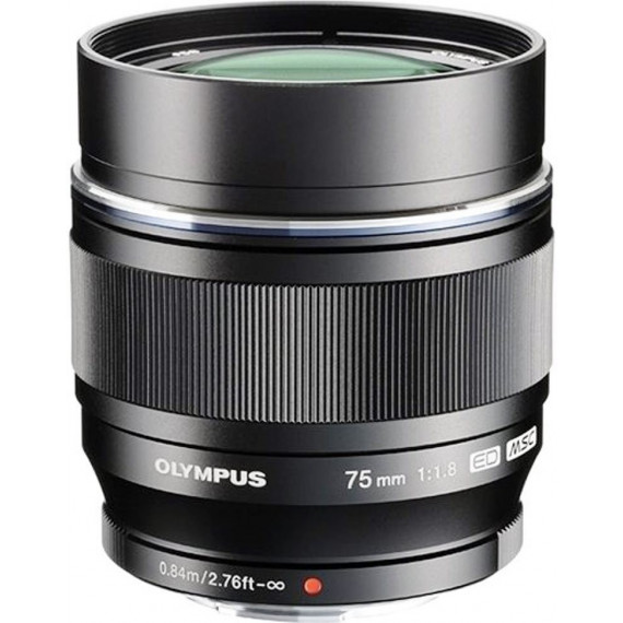 OLYMPUS 75MM 1: 1.8 Msc Ed Micro 4/3 Negro