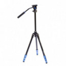 BENRO Kit de Trípode de Video Slim TSL08AS2CSH