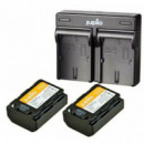 JUPIO NP-FZ100 2 Baterias + Cargador Dual USB
