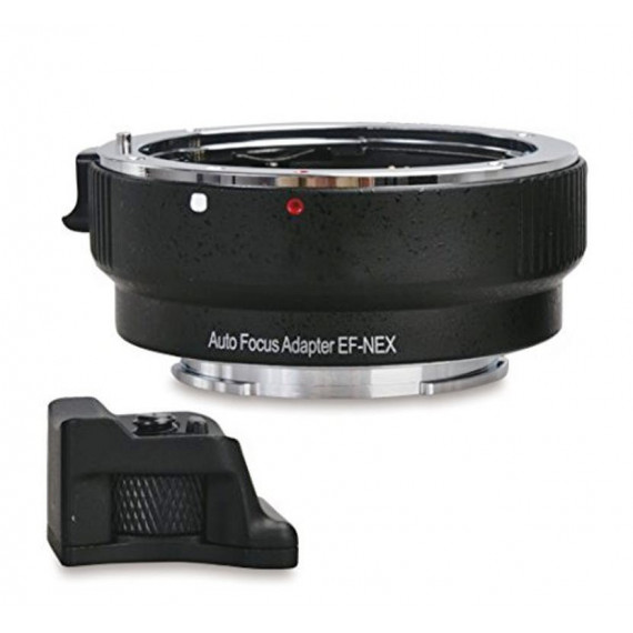 FOTIMA Adaptador Canon Ef a Sony E Negro