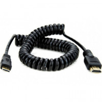 ATOMOS ATOMCAB009 Mini HDMI a HDMI 50CMS. Cable Espiral