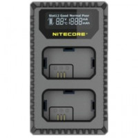 NITECORE USN4 Pro Cargador Sony NP-FZ100 Dual (2 Baterias 1 Usb)