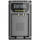 NITECORE FX1 Cargador Fujifilm NP-W126 Dual (2 Baterias 1 Usb)
