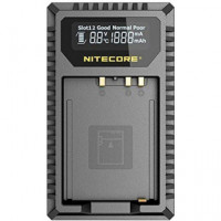 NITECORE FX1 Cargador Fujifilm NP-W126 Dual (2 Baterias 1 Usb)