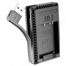 NITECORE FX1 Cargador Fujifilm NP-W126 Dual (2 Baterias 1 Usb)