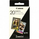 CANON Zink Papel Fotografico ZP2030  20 Hojas