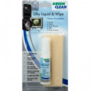 Green Clean Silky  Gamuza y Liquido Ref. 1000  GREEN-CLEAN