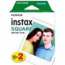 FUJIFILM Pelicula Instax Square SQ10 (pack 2X10)
