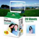 FUJIFILM Pelicula Instax Square SQ10 (pack 2X10)