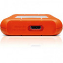 LACIE Rugged 4TB Disco Duro Externo Mini USB 3.0