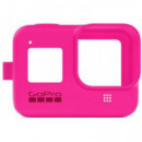 Gopro Sleeve(funda) + Lanyard(correa)  ACSST-011 - Fucsia - HERO7 / 6/5 y Hero 2018  GOPRO