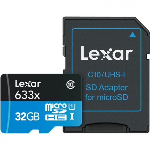 LEXAR Micro Sd 32GB 95MB/S 633X Uhs-i