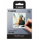 CANON Selphy Pack de Papel y Tinta XS-20L - 20 Hojas