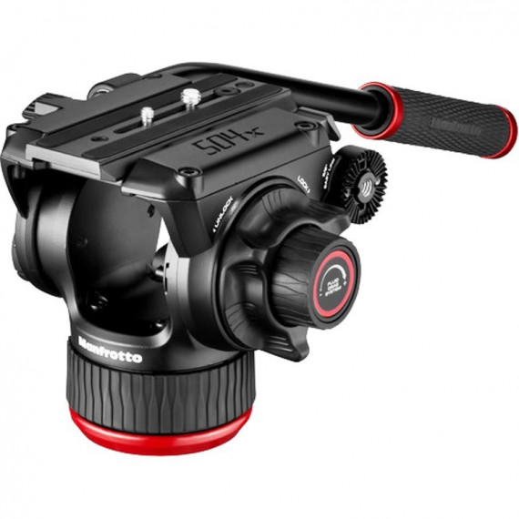 MANFROTTO Rotula Video Fluido  504X Base Plana