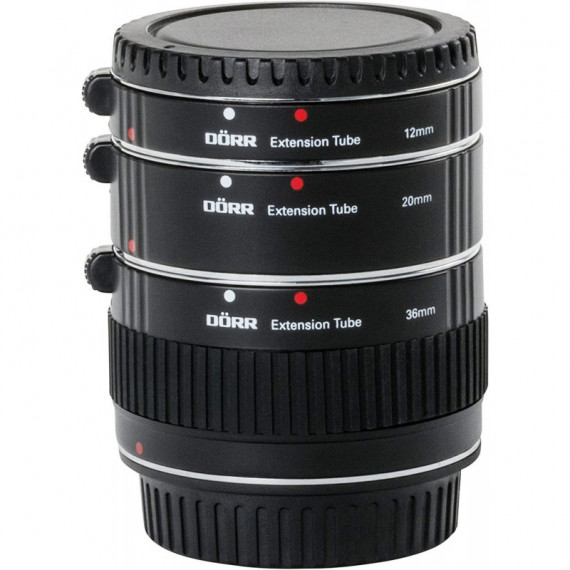 DORR Tubo de Extension 12/20/36MM P/nikon Af