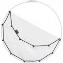 LASTOLITE Tela 82CM. Halo Compact Plata/blanco Difusor 2 Paradas  Ll LR3303