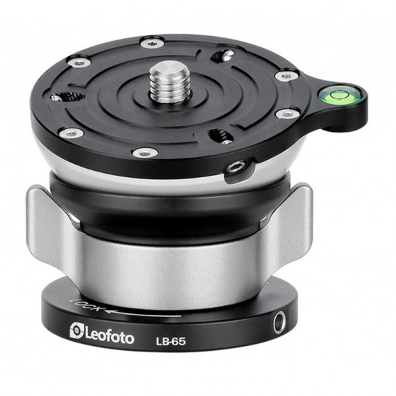 LEOFOTO LB-65 Base Nivelador con Semiesfera