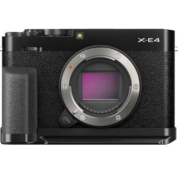 FUJIFILM X-E4 Cuerpo Negra + Kit Grip y Boton Pulgar