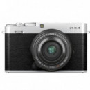 FUJIFILM X-E4 Cuerpo+xf 27MM 1: 2.8 R Wr Ph Plata
