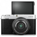 FUJIFILM X-E4 Cuerpo+xf 27MM 1: 2.8 R Wr Ph Plata
