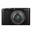 FUJIFILM X-E4 Cuerpo+xf 27MM 1: 2.8 R Wr Ph Negro