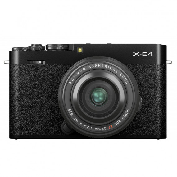 FUJIFILM X-E4 Cuerpo+xf 27MM 1: 2.8 R Wr Ph Negro