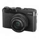 FUJIFILM X-E4 Cuerpo+xf 27MM 1: 2.8 R Wr Ph Negro