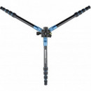 MANFROTTO Tripode Element Traveler Small Azul con Rotula