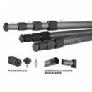 LEOFOTO Tripode LS-324C de Carbono