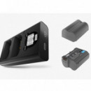 NEWELL Cargador Doble + 2 Baterias EN-EL15B