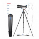 LEOFOTO Tripode Summit LM-404C de Carbono