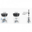 LEOFOTO Tripode Summit LM-404C de Carbono