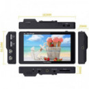 FEELWORLD Lut 6S - Monitor Táctil 4K HDMI y 3G-SDI