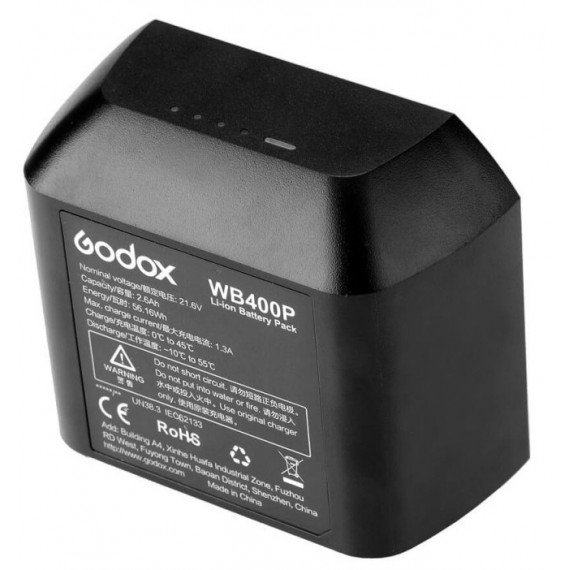 GODOX Bateria WB400P para Flash AD400PRO Original
