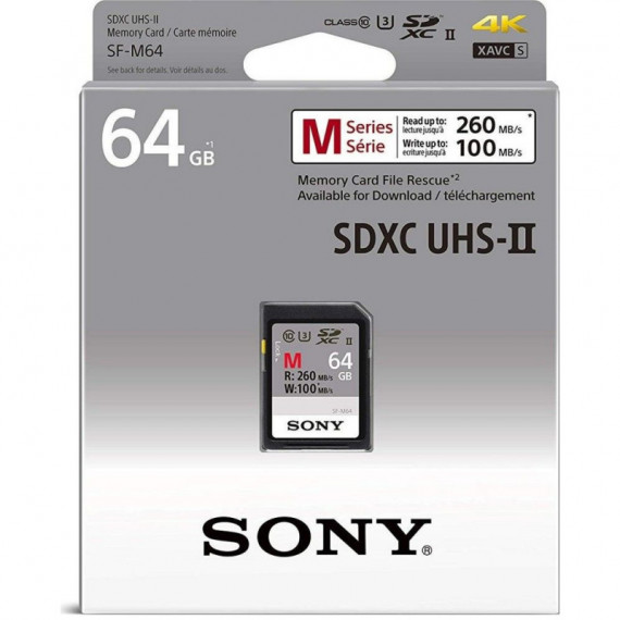 SONY Sd 64GB Uhs-ii M Series R277/W150 V60