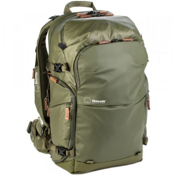 SHIMODA Mochila Explore V2 30L Starter Kit Army Green