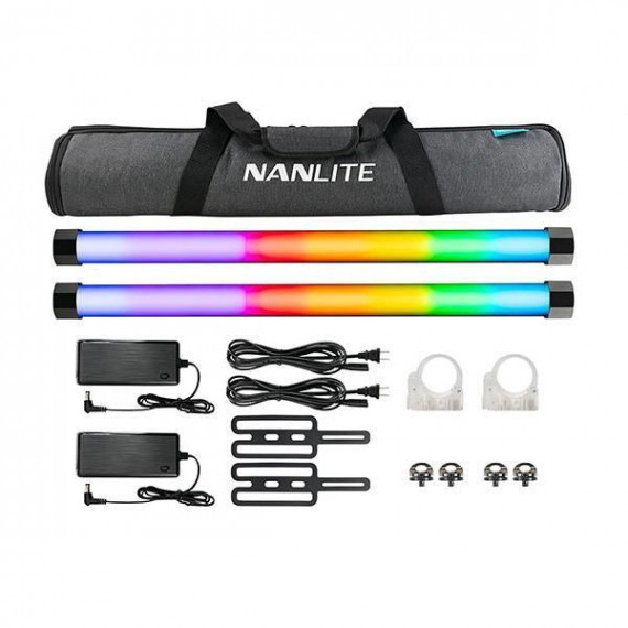 Cromalite Led Kit 2X NANLITE Pavotube Ii - 15X con Bateria
